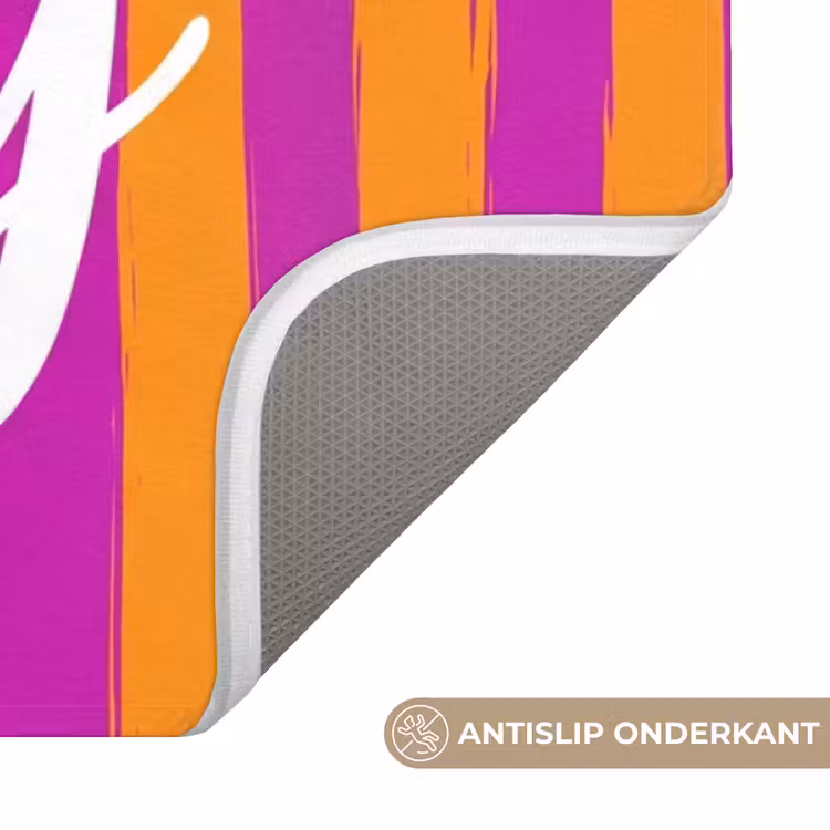 Badmat - Modern - Hello - Oranje — 3