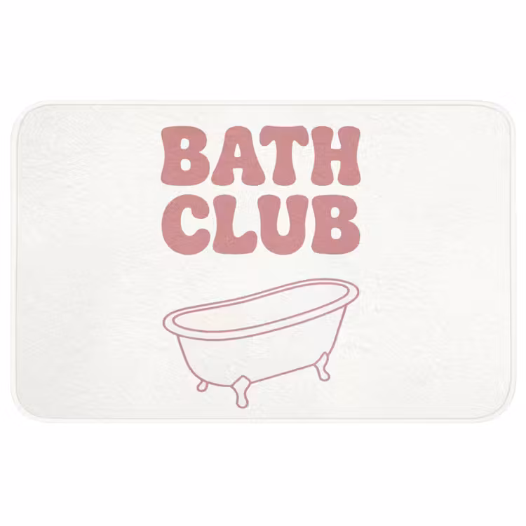 Badmat - Retro - Bad - Roze — 1