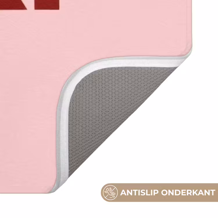 Badmat - Statement - Krachtig - Roze — 3