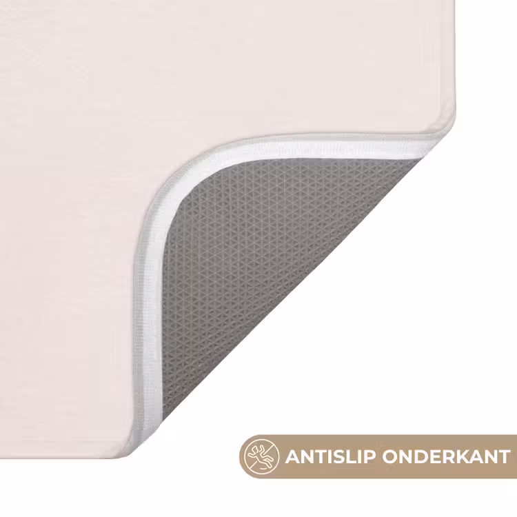 Badmat - Tekst - Boodschap - Roze — 3