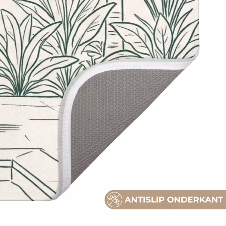 Badmat - Terras - Illustratie - Groen — 3