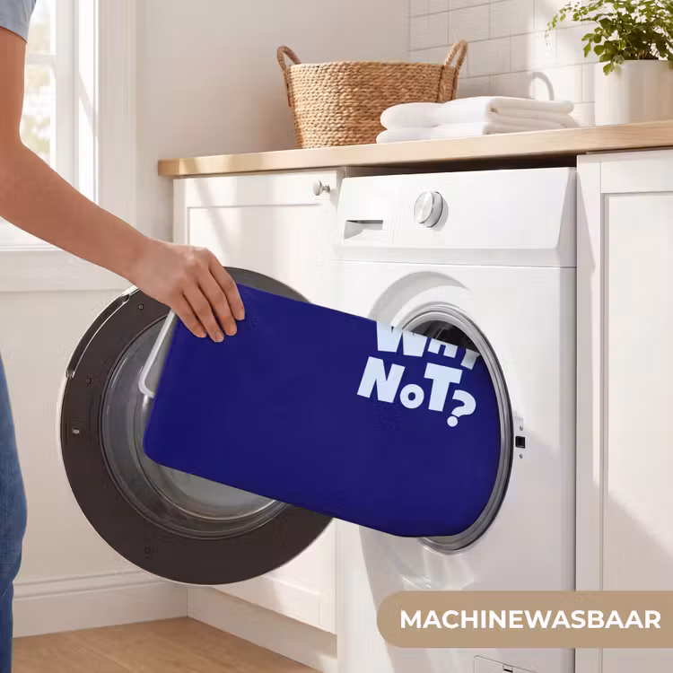 Badmat - Blauw - Why not - Minimalistisch — 7