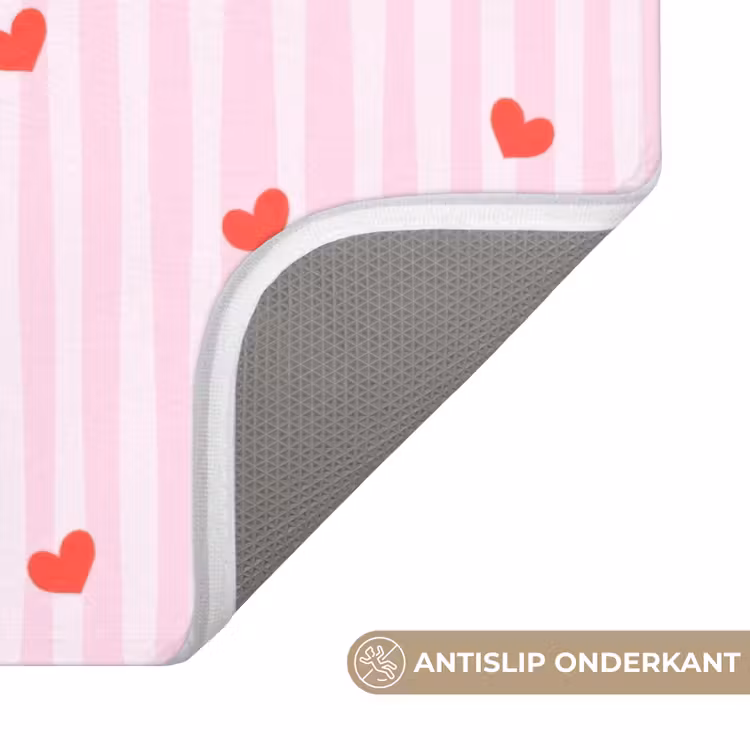 Badmat - Amore vita sole - Roze - Hartjes — 3