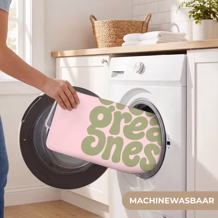 Badmat - Chase greatness - Groen - Roze - Retro — 7