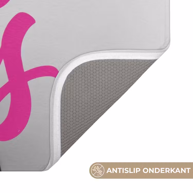 Badmat - Cheers - Hond - Roze - Wijn — 3