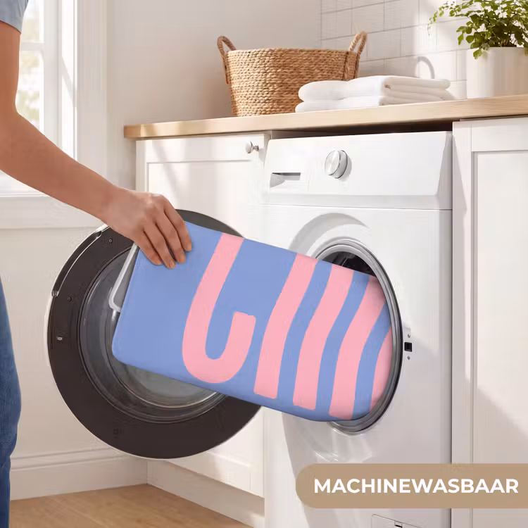 Badmat - Chill - Roze - Blauw - Golvend — 7