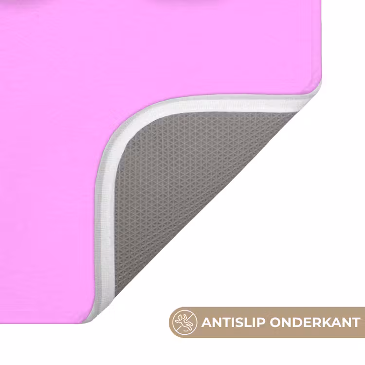 Badmat - Felroze - Badass - Panterprint - Schaduw — 3