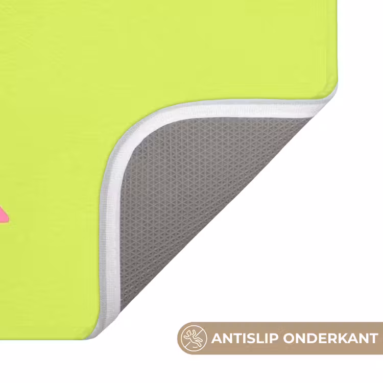 Badmat - Groen - Roze bonjour - art-deco — 3
