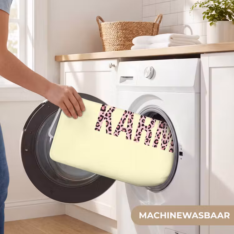Badmat - Karma - Luipaardprint - Geel — 7