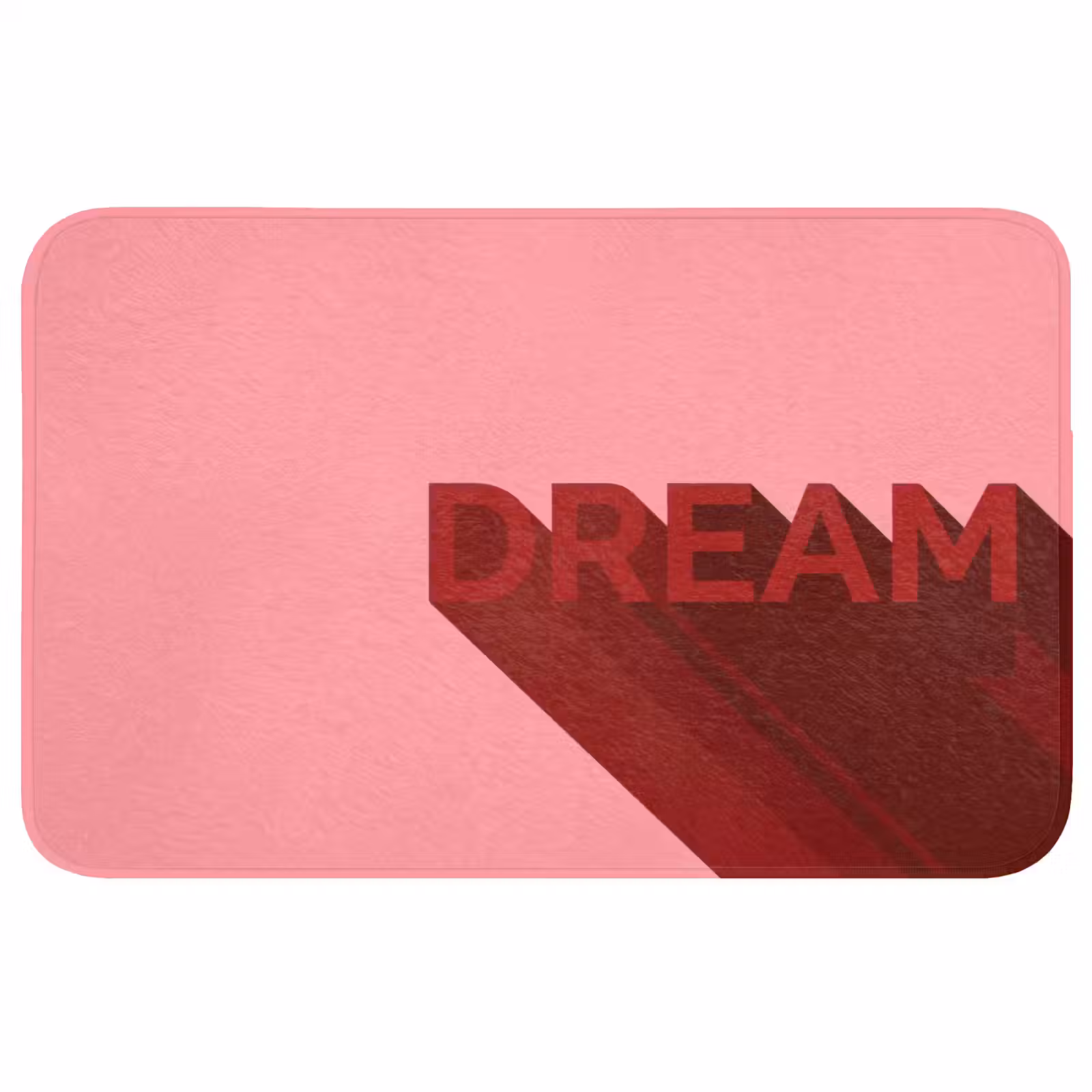 Badmat - Dream - 3D - Rood - Roze — 1