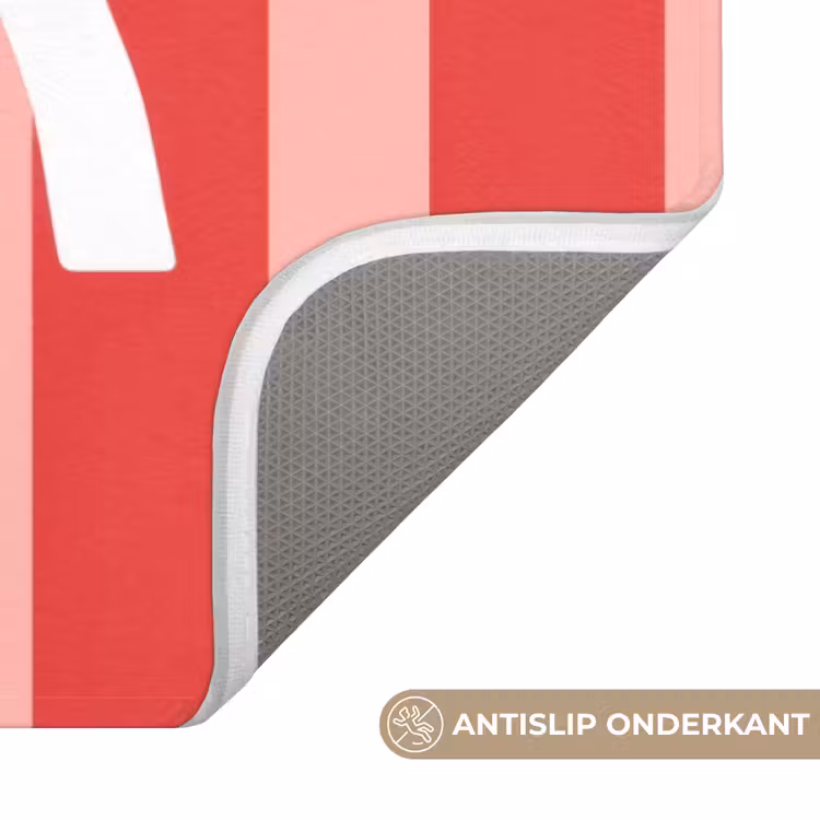 Badmat - Amor - Strepen - Rood - Roze — 3