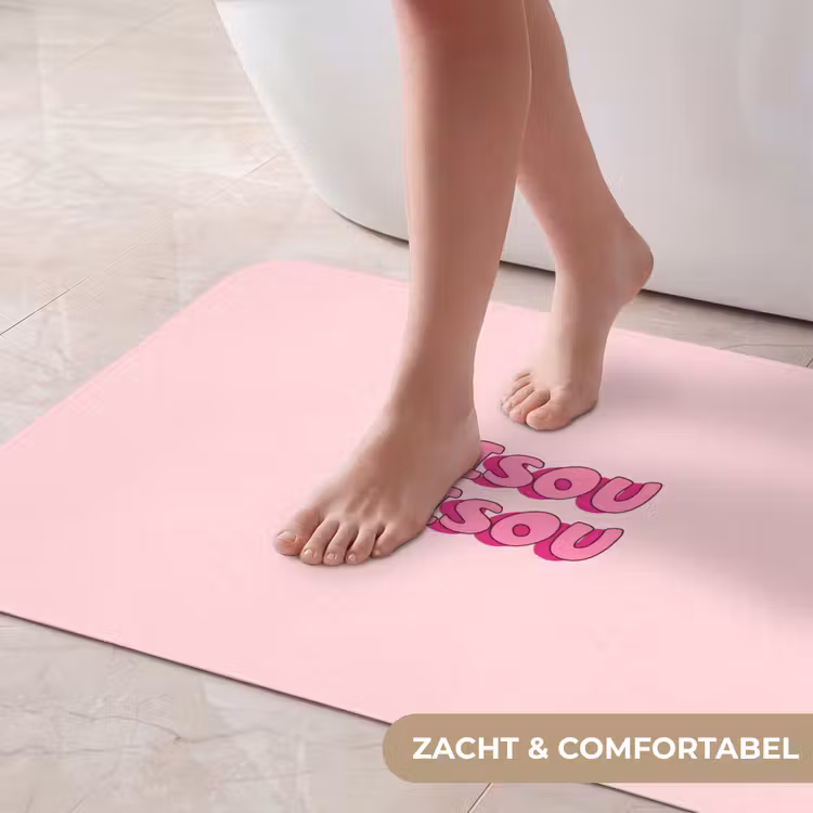 Badmat - Bisou - Roze - Schaduw — 5