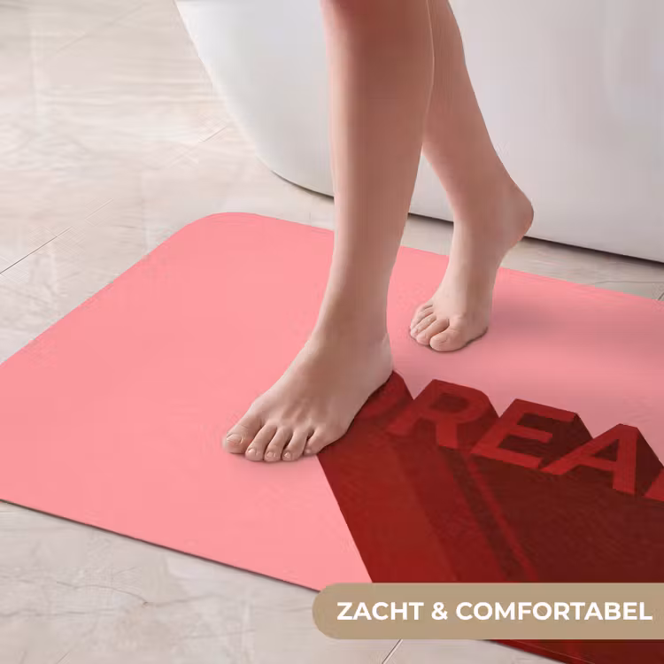 Badmat - Dream - 3D - Rood - Roze — 5