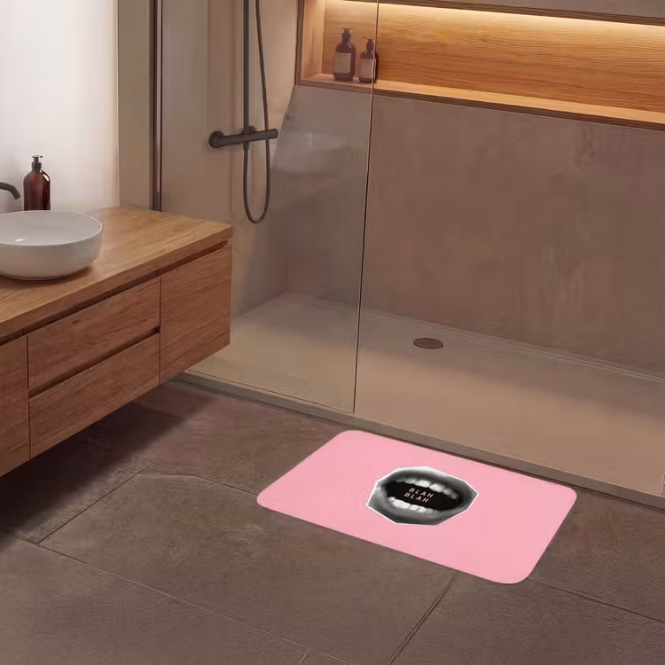 Badmat - Mond - BLAH BLAH - Roze — 6
