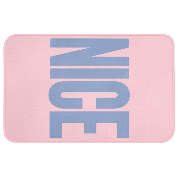 Badmat - Nice - Paars - Roze — 1