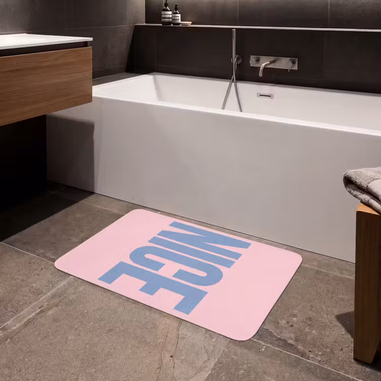 Badmat - Nice - Paars - Roze — 4