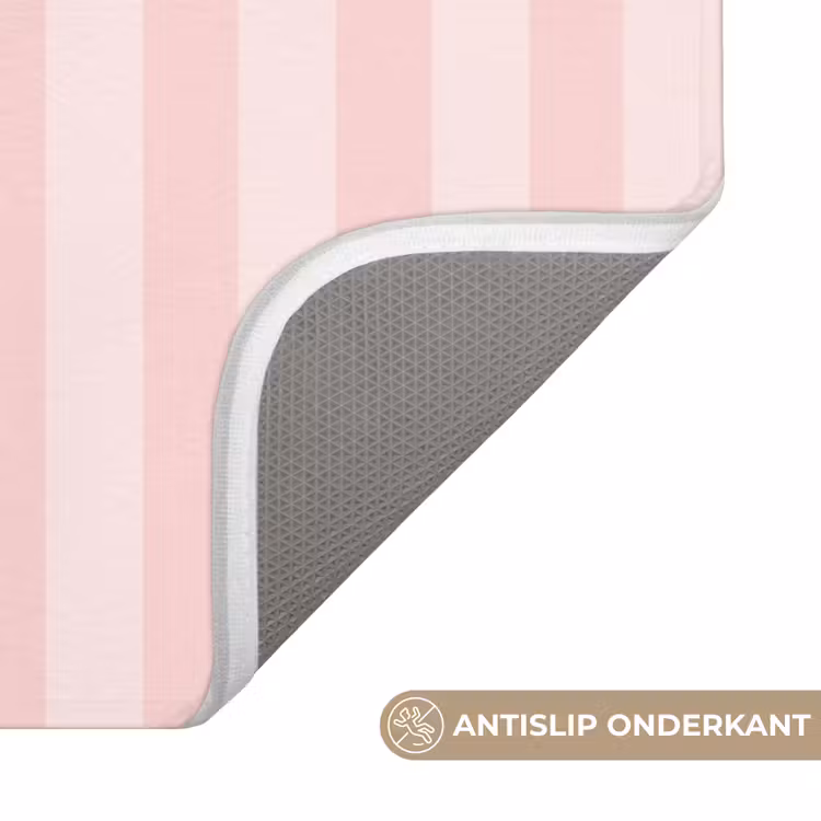 Badmat - Nice - Strepen - Roze — 3