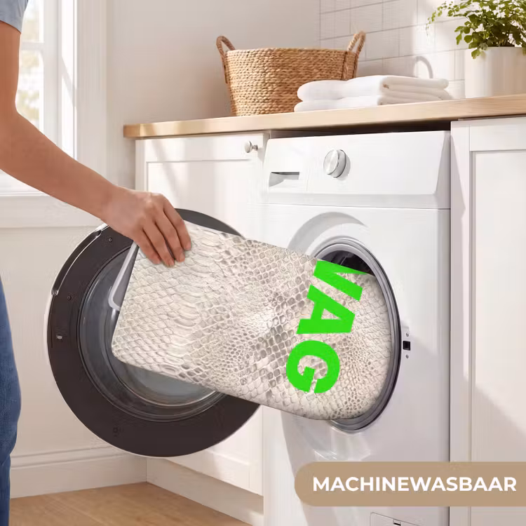 Badmat - Slangenprint - SWAG - Neon - Groen — 7