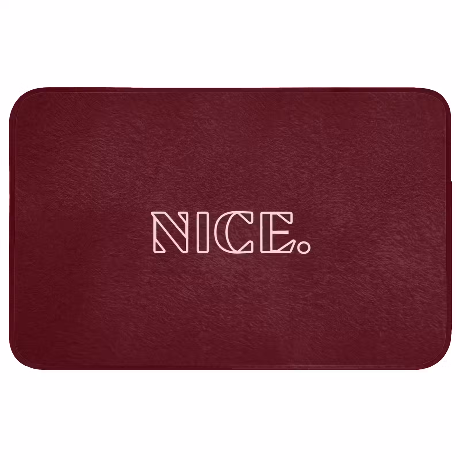 Badmat - Bordeaux - Nice - minimalistisch — 1