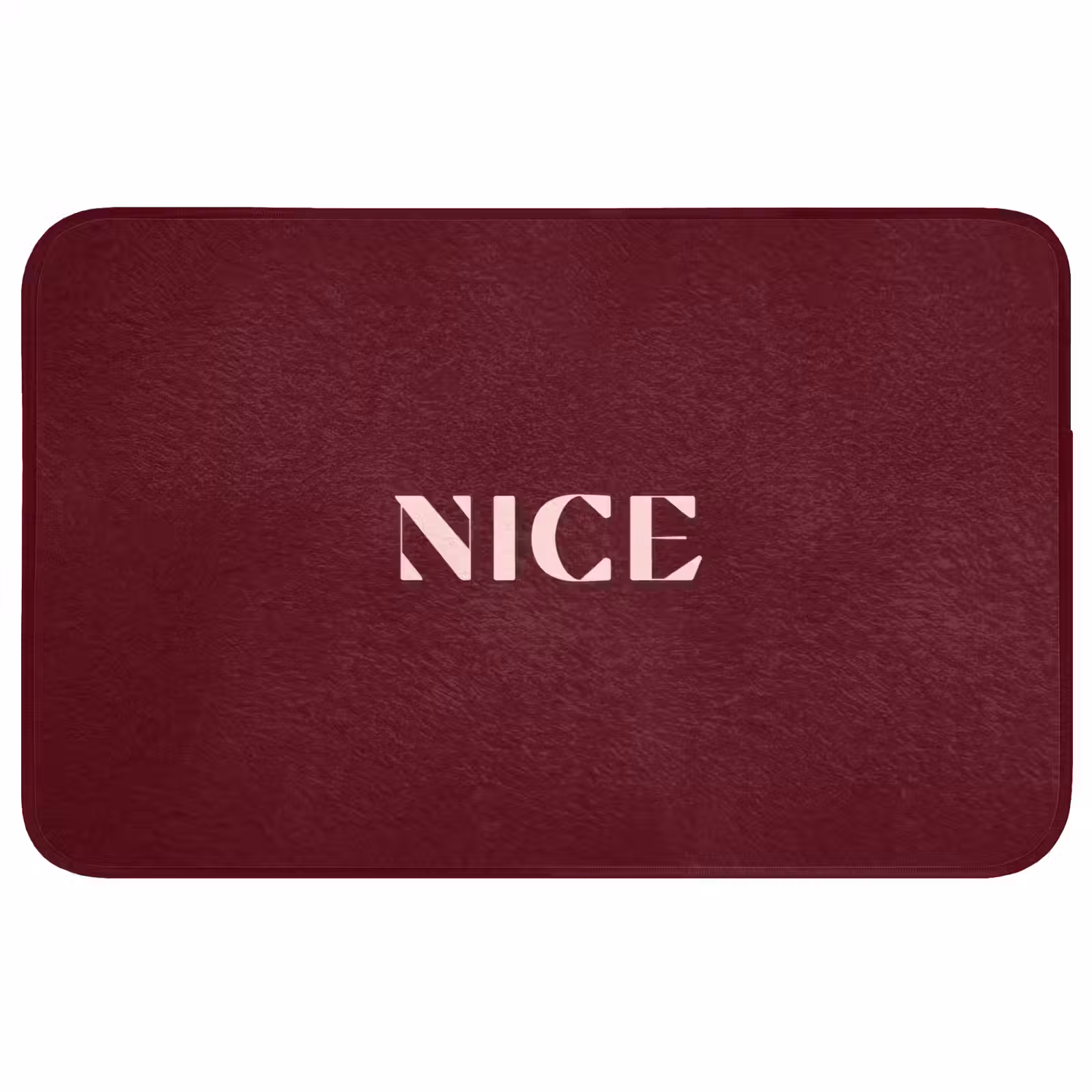 Badmat - Nice - Bordeaux - Roze — 1