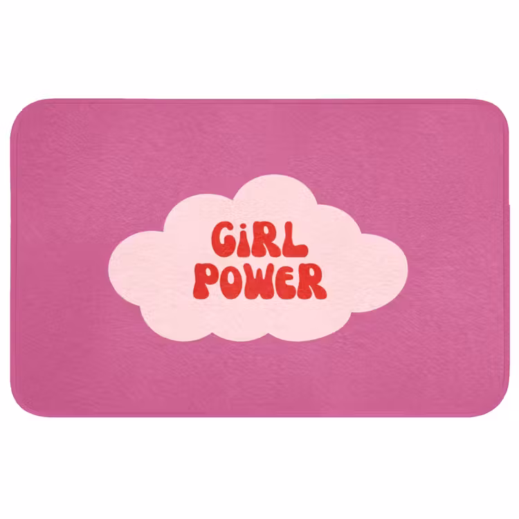 Badmat - Girl power - Wolk - Roze — 1