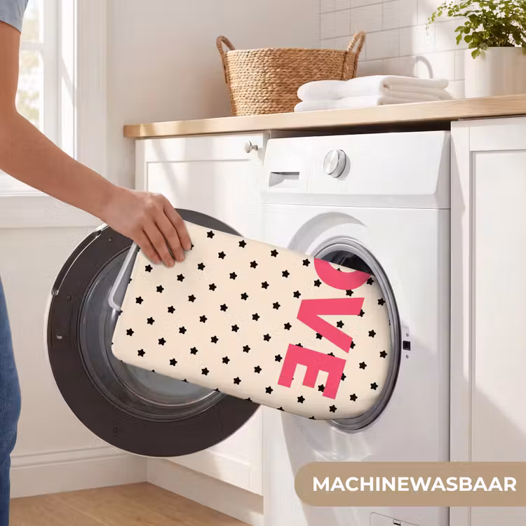 Badmat - Love - Stippen - Roze — 7