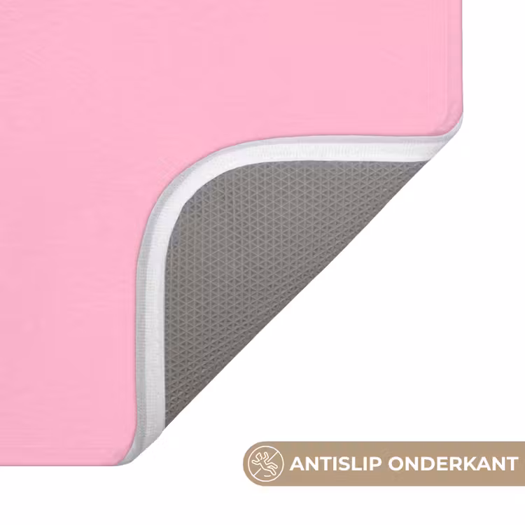 Badmat - Toedeloe - Roze - Minimalistisch — 3