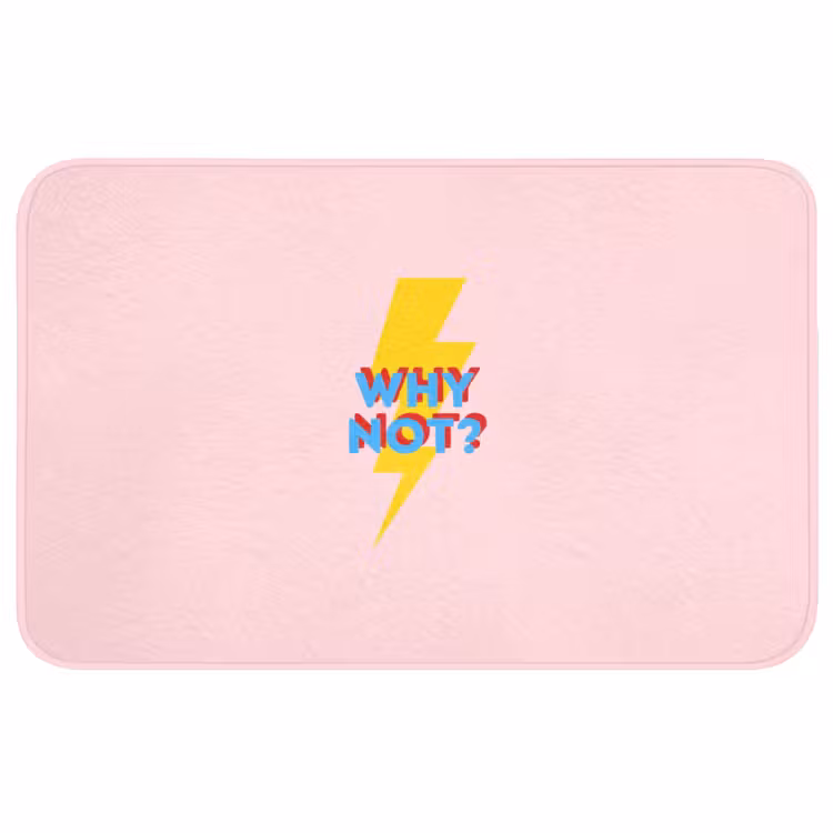 Badmat - Why not - Bliksem - Roze — 1