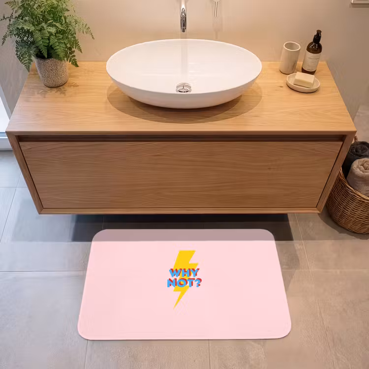 Badmat - Why not - Bliksem - Roze — 2
