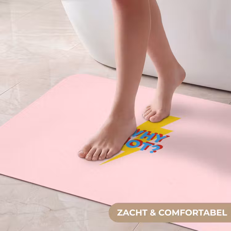 Badmat - Why not - Bliksem - Roze — 5