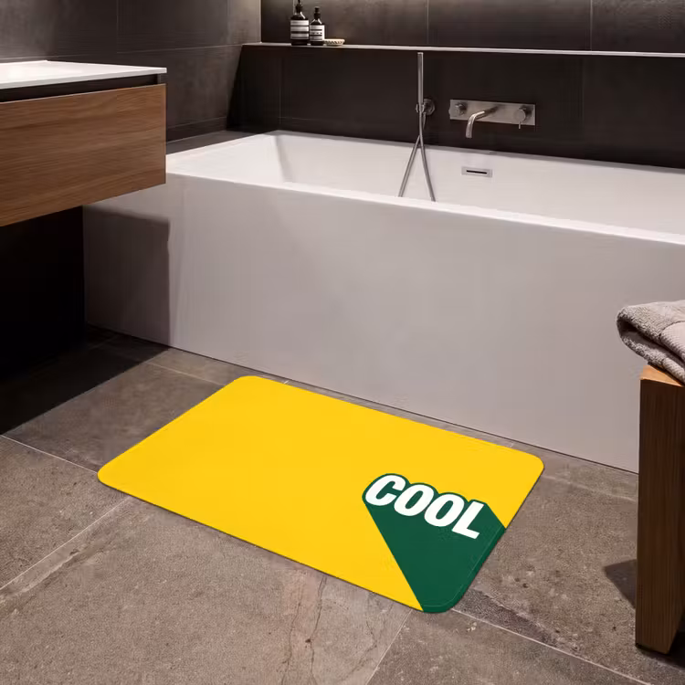 Badmat - Cool - Geel - Groen — 4