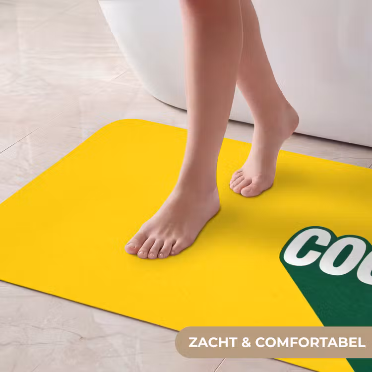 Badmat - Cool - Geel - Groen — 5