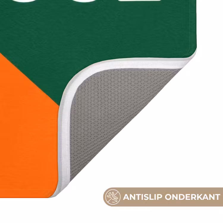 Badmat - Cool - Oranje - Groen — 3