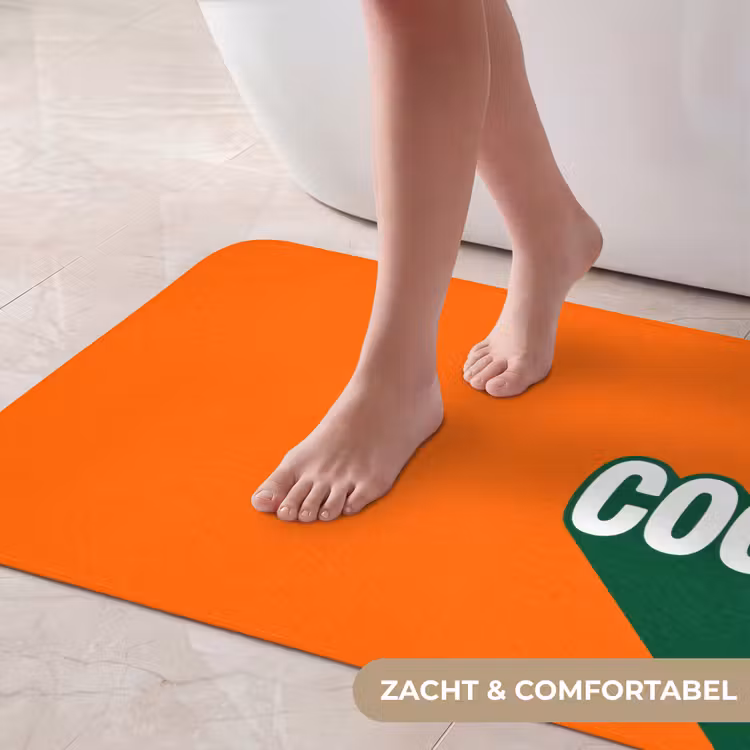 Badmat - Cool - Oranje - Groen — 5
