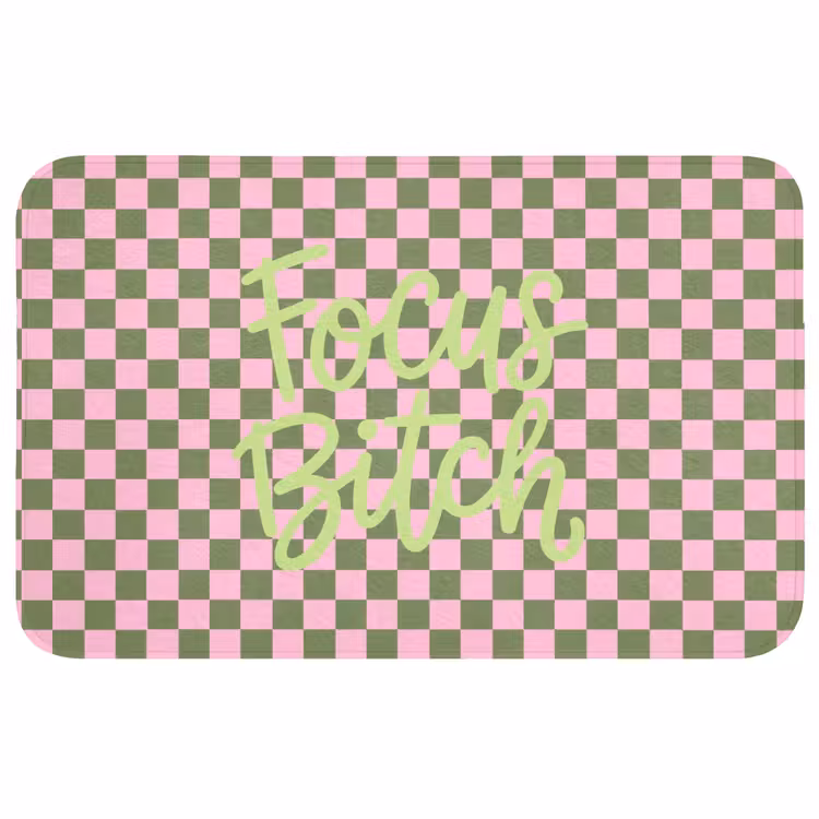 Badmat - Focus - Vakken - Roze — 1