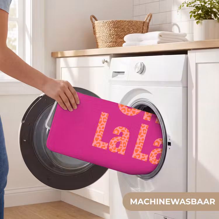 Badmat - Oh la la - Luipaardprint - Roze — 7