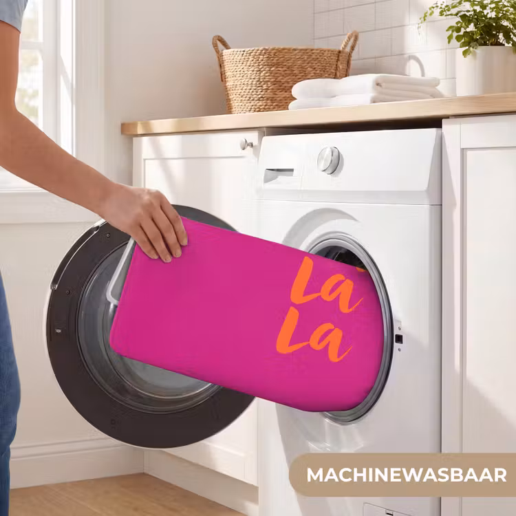 Badmat - Oh la la - Roze - Oranje - Minimalistisch — 7