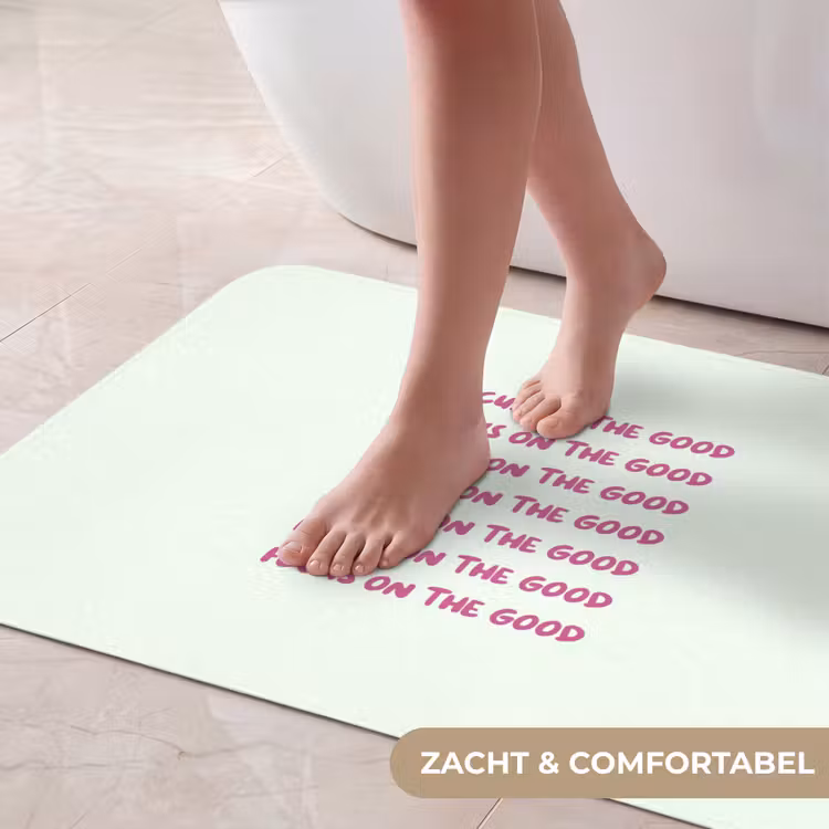 Badmat - Focus on the good - Roze — 5