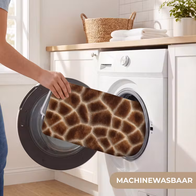 Badmat - Giraf - Bruin - Vacht — 7