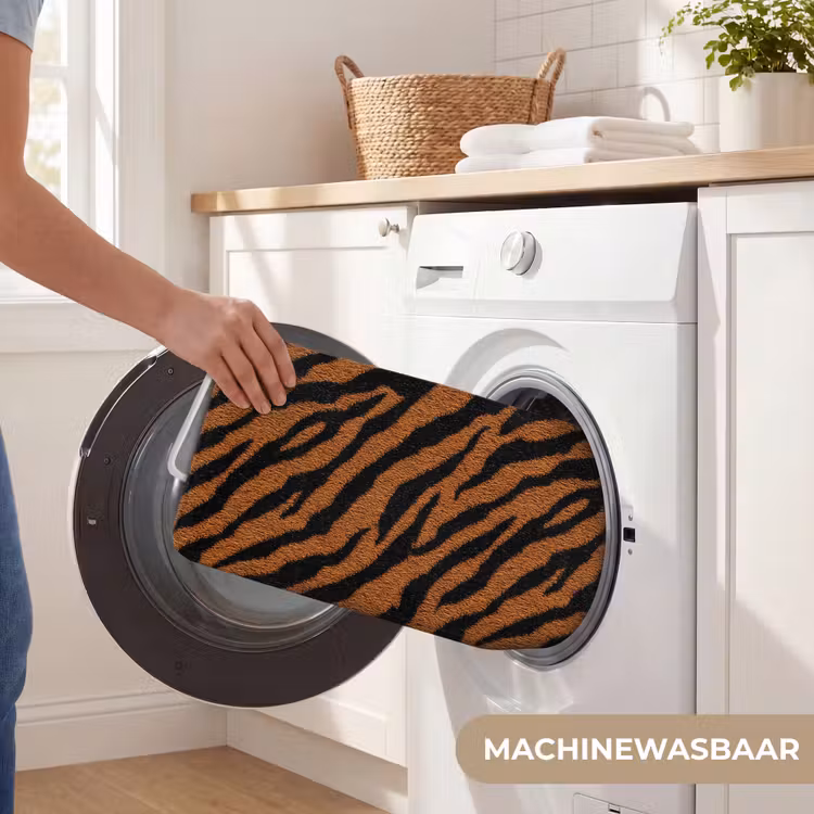 Badmat - Tijger - Zwart - Vacht — 7