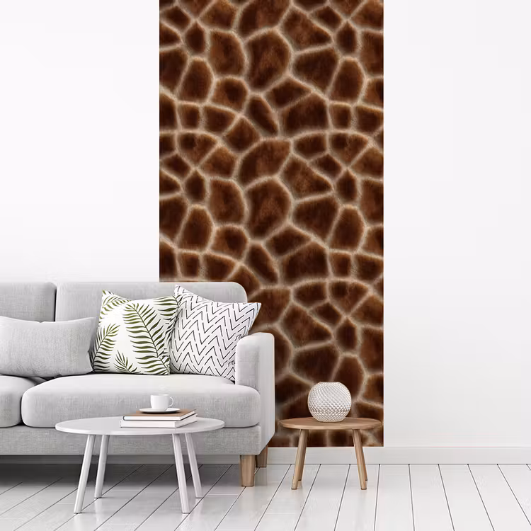Behang - Giraf - Vacht - Bruin — 3