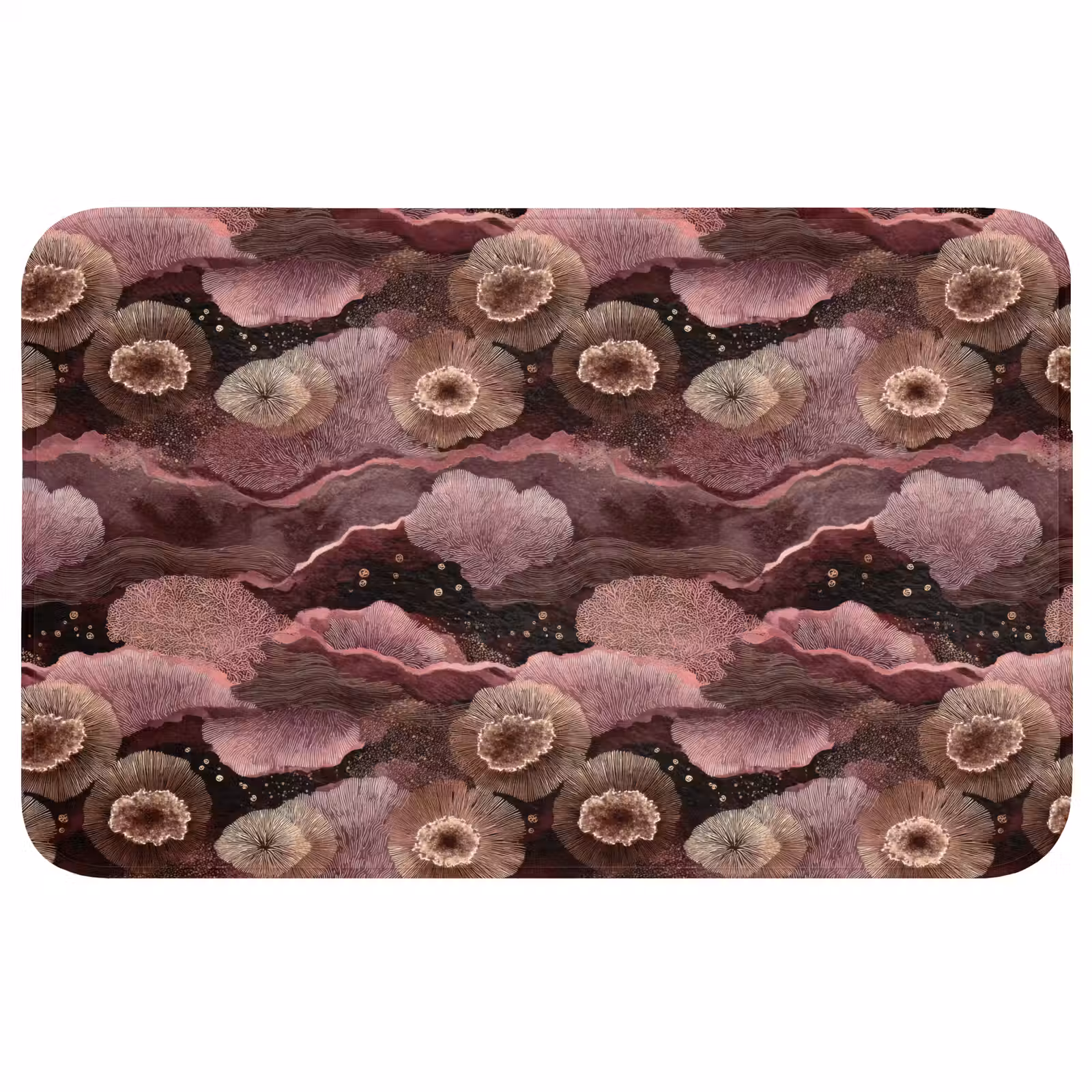 Badmat - Koraal - Organisch - Roze — 1
