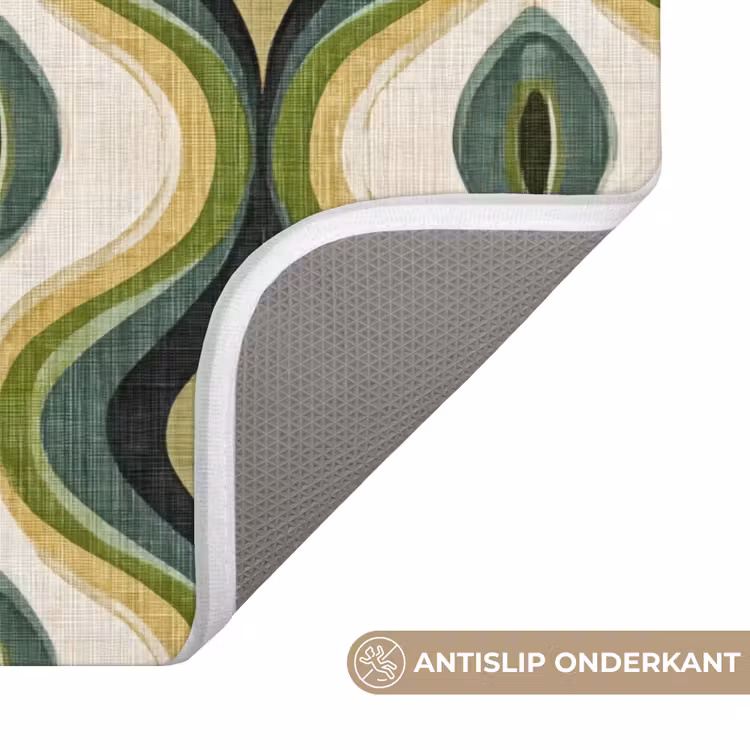 Badmat - Abstract - Ritmisch - Groen — 3