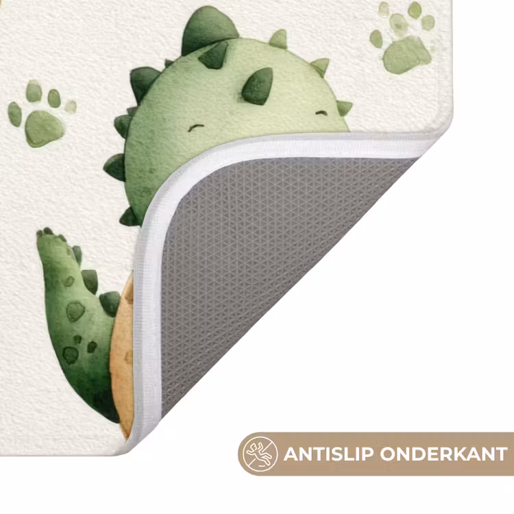 Badmat - Dino - Eieren - Groen — 3