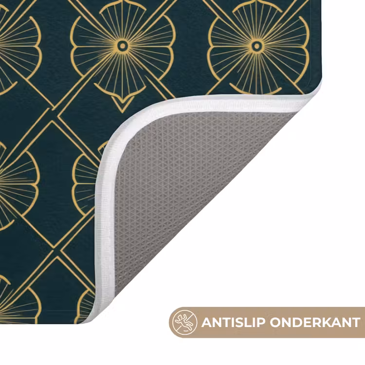 Badmat - Geometrisch - Elegant - Groen — 3