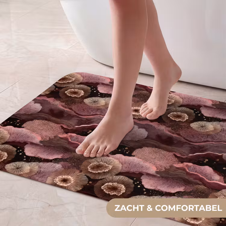 Badmat - Koraal - Organisch - Roze — 5