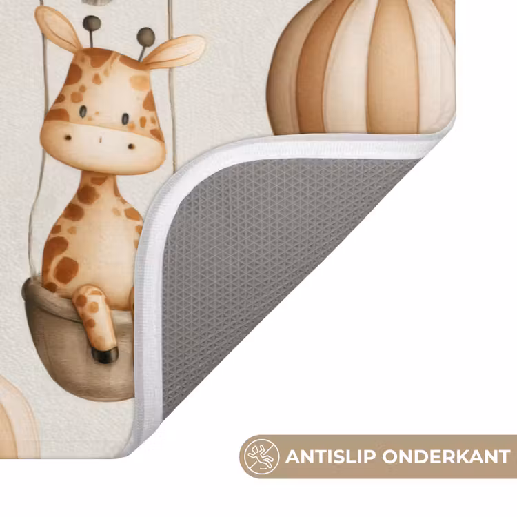 Badmat - Safari - Luchtballonen - Taupe — 3