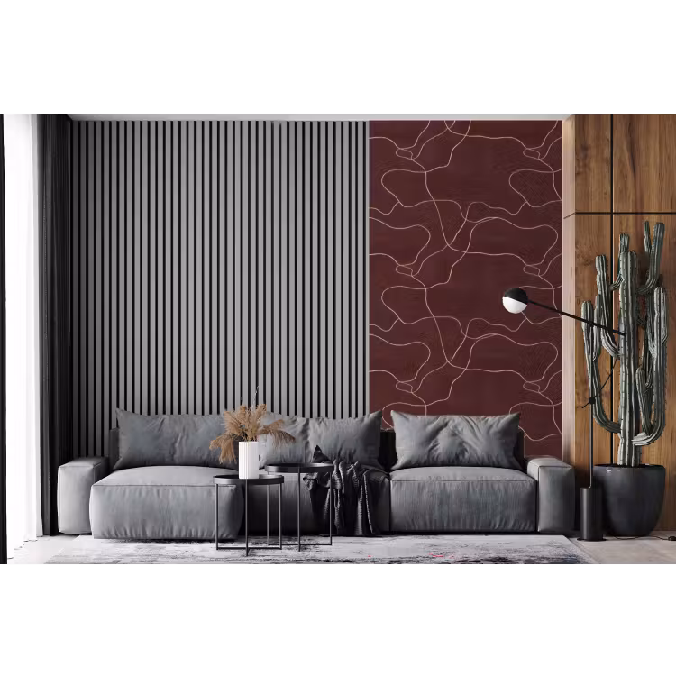 Behang - Abstract - Modern - Bruin — 2