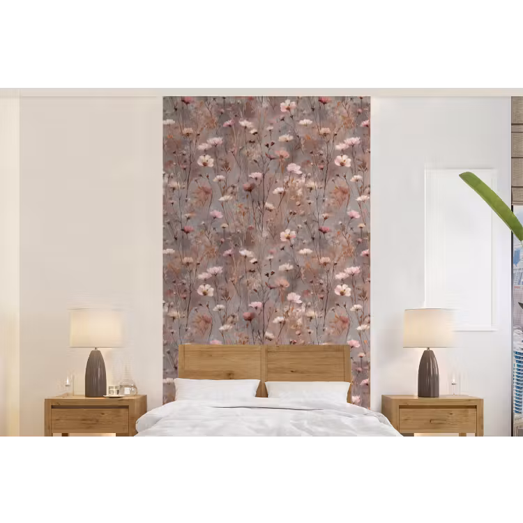 Behang - Bloemen - Wild - Pastel — 5