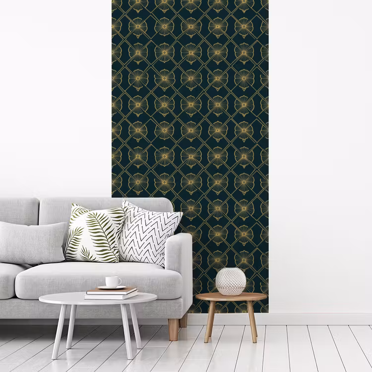 Behang - Geometrisch - Elegant - Groen — 3